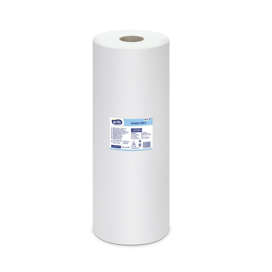 Sanitārie pārklāji Grite Standart 200S, 50cm x 200m, balināti, 2-kārt., 2gab