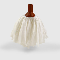 Mops sintētikas ar lentēm HBC Ultra Absorbent, vītnes stiprinājums, sarkans, 130g (10)