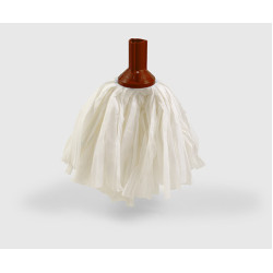 Mops sintētikas ar lentēm HBC Ultra Absorbent, vītnes stiprinājums, sarkans, 130g (10)