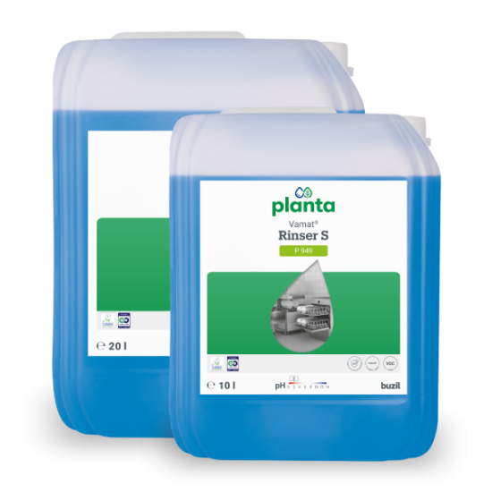 Экологическое моющее средство для автоматов PLANTA P949 Vamat Rinser, 10л