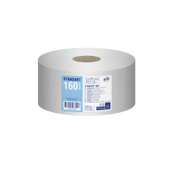 Tualetes papīrs GRITE Standart 160, balināts, 2-kārt., 12gab, Ø18