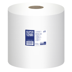 Промышленная бумага Grite Super XXL 1200, белая, 1-слойная, 1200м