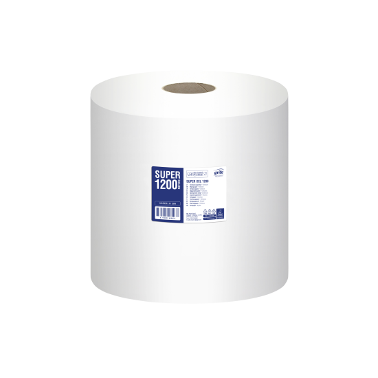 Промышленная бумага Grite Super XXL 1200, белая, 1-слойная, 1200м