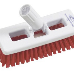 Щётка для чистки плитки HBC, красная, 200mm (12)