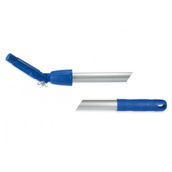 Рукоятка алюминиевая телескопическая с конусом и крупной резьбой MOPATEX, 100-200см (18)