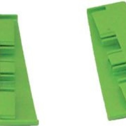 Mopa turētājiem Velcro IPC  X RAIL, rezerves galu plastmasas, zaļas, 2gab