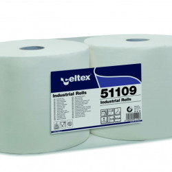 Промышленная бумага CELTEX Industrial Rolls, белая, 1-слойная, 920м, 2шт