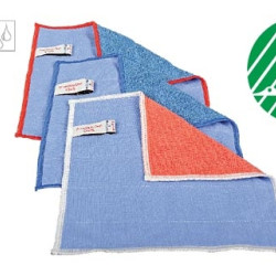 Drāna dubultās mikrošķiedras Duotex Premium DuoCloth, sarkana, 25x25cm, 1gab (100)