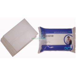 Putekļu salvetes, antistatiskās Cisne, 21x30cm, 20gab (20)