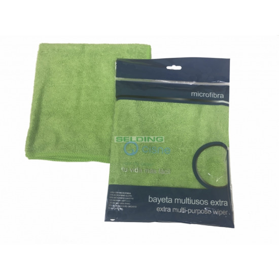 Ткань из микрофибры Cisne EXTRA, зеленая, 38x40см, 1шт (24)