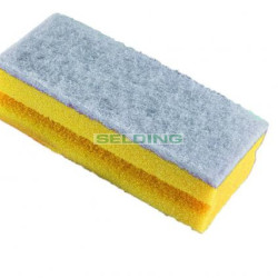 Губки для посуды с абразивом Euromop Sponcolor, 7x15x4.5cм, 10шт