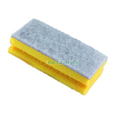 Губки для посуды с абразивом Euromop Sponcolor, 7x15x4.5cм, 10шт
