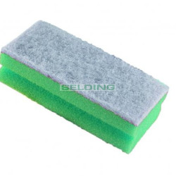 Губки для посуды с абразивом Euromop Sponcolor, 7x15x4.5cм, 10шт