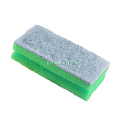 Губки для посуды с абразивом Euromop Sponcolor, 7x15x4.5cм, 10шт