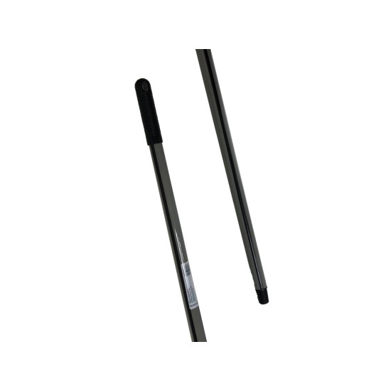 Kāts metāla ar konusa rupjo vītni CISNE Triangular, pelēks/melns, 140cm (12)