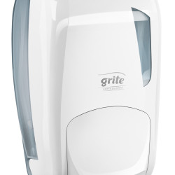 Turētājs šķidrajām ziepēm Grite  911W, balts, 1L