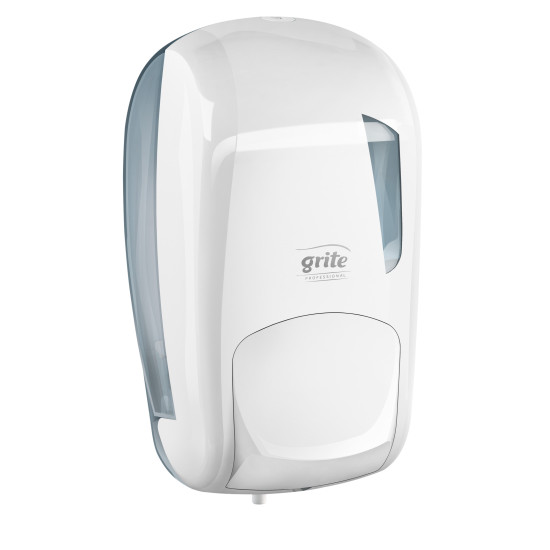 Turētājs šķidrajām ziepēm Grite  911W, balts, 1L