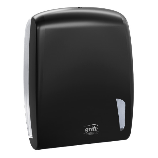 Turētājs roku salvetēm Grite V-FOLD 903B, melns (platais)