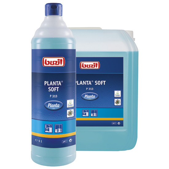 Ekoloģiskais universāls tīrīšanas līdzeklis BUZIL P313 Planta Soft, 1L (12)