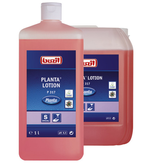 Ekoloģiskās šķidrās ziepes BUZIL P317 Planta Lotion, 5L