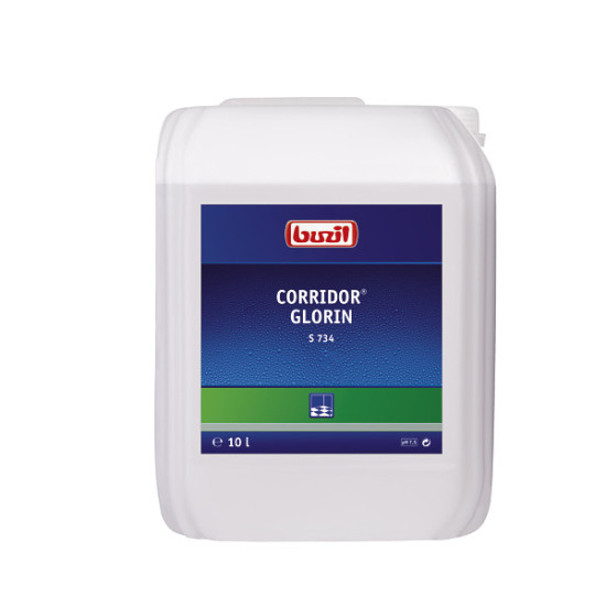 Dispersijas grīdu vasks BUZIL S734 Corridor Glorin, 10L