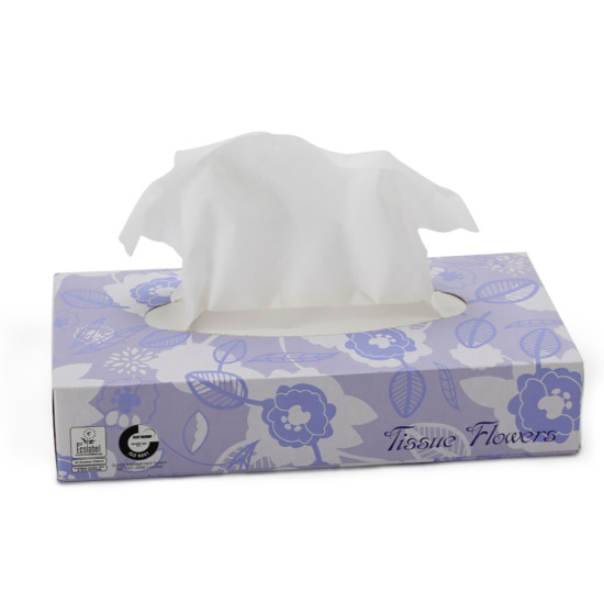 Косметические салфетки Celtex Tissue Flowers, 100шт (40)