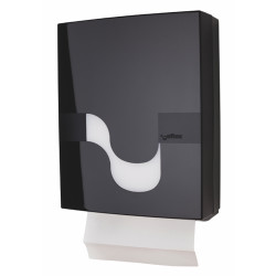 Turētājs roku salvetēm CELTEX Maxi, melns (platais)