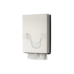 Turētājs roku salvetēm CELTEX Mini, balts (šaurais)
