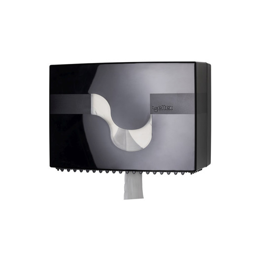 Turētājs tualetes papīriem CELTEX Revolver System (divu ruļļu sistēma), melns