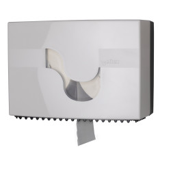 Turētājs tualetes papīriem CELTEX Revolver System (divu ruļļu sistēma), balts
