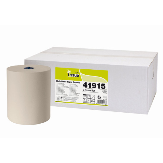 Полотенца для рук CELTEX E-Tissue System 150, светло коричневые, 2-слойные, 6шт, Ø19