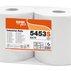 Industriālais papīrs SAVE Plus, balts, 2-kārt., 280m, 2gab