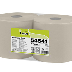 Industriālais papīrs CELTEX E-Tissue L, gaiši brūns, 2-kārt., 240m, 2gab