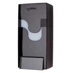 Turētājs šķidrajām ziepēm CELTEX, melns, 1L (10)