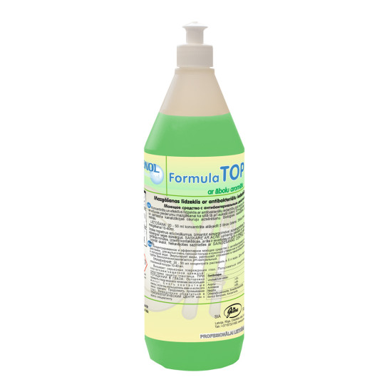 Trauku mazgāšanas līdzeklis ar antibakteriālu iedarbību EWOL TOP, 1L (10)