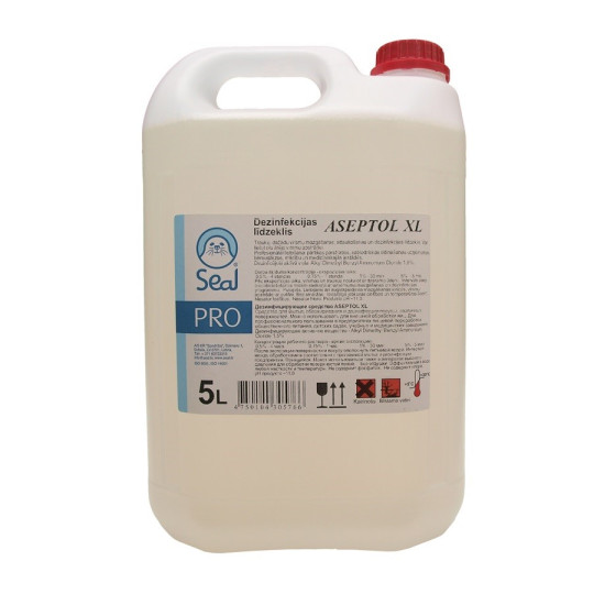 Dezinfekcijas mazgāšanas līdzeklis Seal PRO Aseptol XL, 5L