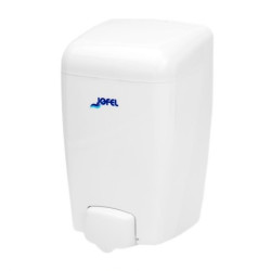 Turētājs šķidrajām ziepēm JOFEL AZUR, balts, 1L  (10)