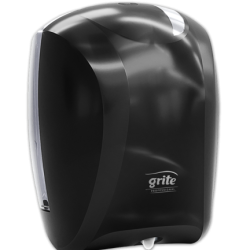 Turētājs tualetes papīram no vidus velkamajam Grite Mini  CENTREFEED 932B, melns