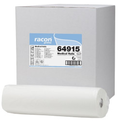 Sanitārie pārklāji RACON Prime 100m, balti, 2-kārt., 6gab