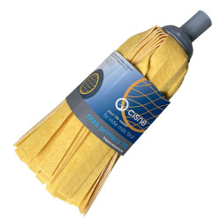 Mops sintētikas ar lentēm CISNE Primera 10, vītnes stiprinājums, dzeltens, 140g (48)