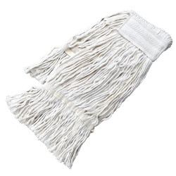 Mops kokvilnas pārlokāmais ar nošūtām bārkstīm EUROMOP, gaiši pelēks, 350g (60)