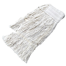 Mops kokvilnas pārlokāmais ar nošūtām bārkstīm EUROMOP, gaiši pelēks, 350g (60)