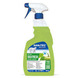 Gaisa atsvaidzinātājs ar smaku novēršanu Sanitec DEO FRESH Green Apple, 750ml (6)