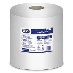 Полотенца для рук Grite Super Maxi 330, белые, 1-слойные, 6шт, Ø20