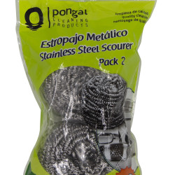 Скребки котла металлические Pongal, 40г, 2шт, (50)