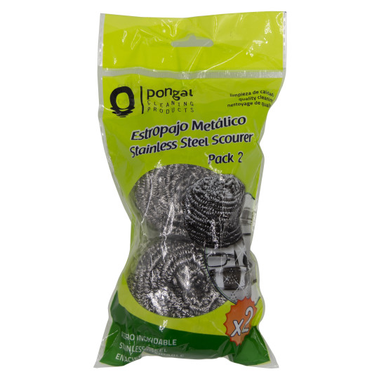 Скребки котла металлические Pongal, 40г, 2шт, (50)