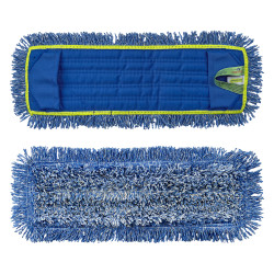 Моп из микрофибры Duotex MicroWet с карманами, синий, 40см (40)