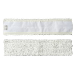 Моп микрофибры Velcro CISNE, белый, 60см (12)