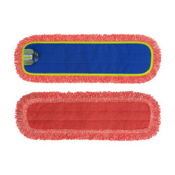 Моп микрофибры Velcro Duotex MicroSweep Ergo, красный, 47см (40)