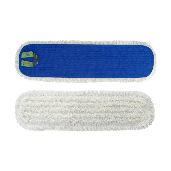 Моп микрофибры Velcro Duatex Polishing, белый, 47см (40)